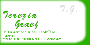 terezia graef business card